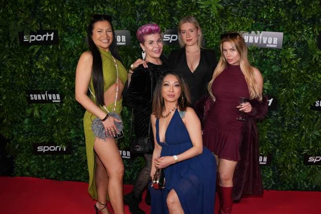 Premiere of Survivor Germany Vanessa Wunderlich, Jazzl Nguyen, Mona Buruncuk, Vanja Rasova and Selina at the premiere of Survivor Germany SPORT1 on 19 03 2026 at the Cinenova cinema in Cologne Ehrenfeld Cologne CINENOVA Nordrhein Westfalen