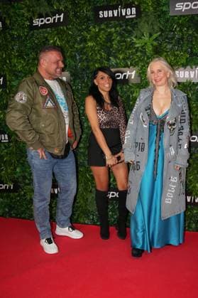 Premiere of Survivor Germany Stefan Braun, Amira Mischewski, Lara Juliette Sanders aka Barbara Lombardo at the premiere of Survivor Germany SPORT1 on 19 03 2026 at the Cinenova cinema in Cologne Ehrenfeld Cologne CINENOVA Nordrhein Westfalen