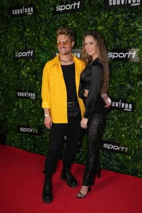 Premiere of Survivor Germany Aaron Königs and Christina Grass at the premiere of Survivor Germany SPORT1 on 19 03 2026 at the Cinenova cinema in Cologne Ehrenfeld Koeln CINENOVA Nordrhein Westfalen