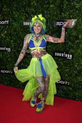 Premiere of Survivor Germany Sarah Sparklz at the premiere of Survivor Germany SPORT1 on 19 03 2026 at the Cinenova cinema in Cologne Ehrenfeld Cologne CINENOVA Nordrhein Westfalen