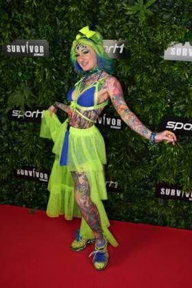Premiere of Survivor Germany Sarah Sparklz at the premiere of Survivor Germany SPORT1 on 19 03 2026 at the Cinenova cinema in Cologne Ehrenfeld Cologne CINENOVA Nordrhein Westfalen