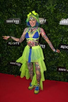 Premiere of Survivor Germany Sarah Sparklz at the premiere of Survivor Germany SPORT1 on 19 03 2026 at the Cinenova cinema in Cologne Ehrenfeld Cologne CINENOVA Nordrhein Westfalen