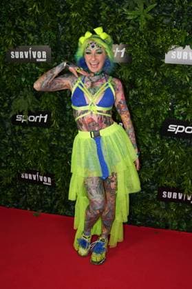 Premiere of Survivor Germany Sarah Sparklz at the premiere of Survivor Germany SPORT1 on 19 03 2026 at the Cinenova cinema in Cologne Ehrenfeld Cologne CINENOVA Nordrhein Westfalen
