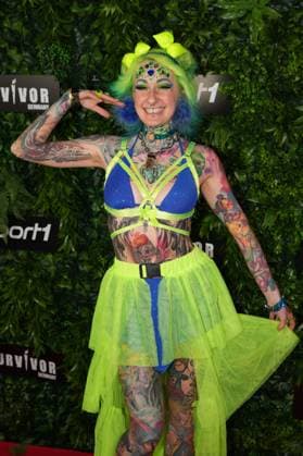 Premiere of Survivor Germany Sarah Sparklz at the premiere of Survivor Germany SPORT1 on 19 03 2026 at the Cinenova cinema in Cologne Ehrenfeld Cologne CINENOVA Nordrhein Westfalen
