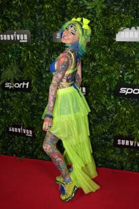 Premiere of Survivor Germany Sarah Sparklz at the premiere of Survivor Germany SPORT1 on 19 03 2026 at the Cinenova cinema in Cologne Ehrenfeld Cologne CINENOVA Nordrhein Westfalen