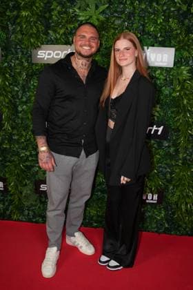 Premiere of Survivor Germany Nico Legat with girlfriend Laura at the premiere of Survivor Germany SPORT1 on 19 03 2026 at the Cinenova cinema in Cologne Ehrenfeld Koeln CINENOVA Nordrhein Westfalen