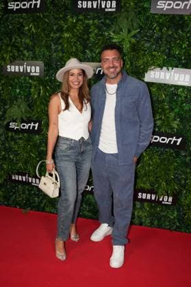 Premiere of Survivor Germany Eva Benetatou and Nelson Mendes at the premiere of Survivor Germany SPORT1 on 19 03 2026 at the Cinenova cinema in Cologne Ehrenfeld Cologne CINENOVA Nordrhein Westfalen