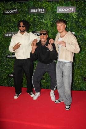 Premiere of Survivor Germany Laurenz Pesch, Calvin Ogara at the premiere of Survivor Germany SPORT1 on 19 03 2026 at the Cinenova cinema in Cologne Ehrenfeld Cologne CINENOVA Nordrhein Westfalen