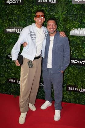 Premiere of Survivor Germany Kid Haris and Nelson Mendes at the premiere of Survivor Germany SPORT1 on 19 03 2026 at the Cinenova cinema in Cologne Ehrenfeld Koeln CINENOVA Nordrhein Westfalen