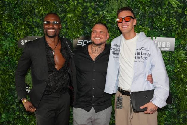Premiere of Survivor Germany Collins Egege, Nico Legat and Kid Haris at the premiere of Survivor Germany SPORT1 on 19 03 2026 at the Cinenova cinema in Cologne Ehrenfeld Cologne CINENOVA Nordrhein Westfalen