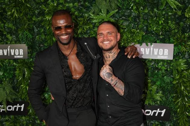 Premiere of Survivor Germany Collins Egege and Kid Haris at the premiere of Survivor Germany SPORT1 on 19 03 2026 at the Cinenova cinema in Cologne Ehrenfeld Cologne CINENOVA Nordrhein Westfalen