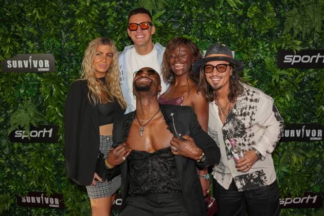 Premiere of Survivor Germany Lisa Postel, Kid Haris, Collins Egege, Jun Kim, Venance Gwladys at the premiere of Survivor Germany SPORT1 on 19 03 2026 at the Cinenova cinema in Cologne Ehrenfeld Cologne CINENOVA Nordrhein Westfalen