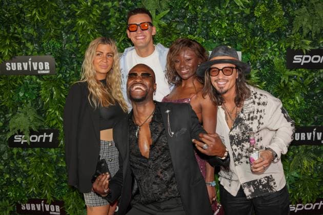 Premiere of Survivor Germany Lisa Postel, Kid Haris, Collins Egege, Jun Kim, Venance Gwladys at the premiere of Survivor Germany SPORT1 on 19 03 2026 at the Cinenova cinema in Cologne Ehrenfeld Cologne CINENOVA Nordrhein Westfalen