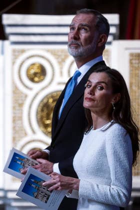March 20, 2026, Vatican City, ITALIA ROMA: Spain™s King Felipe attends with Queen Letizia the ceremony to assume the historic title of honorary protocanon of the Papal Basilica of Saint Mary Major (Basilica di Santa Maria Maggiore), presided over by Cardinal Rolandas Makrickas, in Rome, Italy, Vatican, 20 May 2026. ANSA ANGELO CARCONI. Vatican City ITALIA ROMA  - ZUMAa110 20260320_zaf_a110_024 Copyright: xAngeloxCarconix