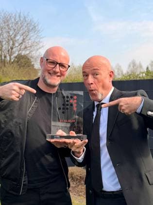 Germany, 20 03 2026 Der Graf and Henning Verlage both Unheilig with the Number 1 Award of the Official German Charts Copyright: xdtsxNachrichtenagenturx dts_111869