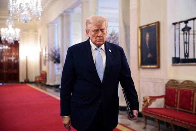 White House Coverage US President Donald Trump arrives for the Commander in Chief Trophy Presentation at the White House, Washington DC USA, 20 March 2026. Photo by Shawn Thew Pool ABACAPRESS.COM WASHINGTON DC United States  Copyright: xPool ABACAx