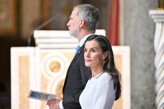ITALY - KING FELIPE OF SPAIN AND QUEEN LETIZIA DURING A CEREMONY AT THE BASILICA OF ST MARY MAJOR WHERE KING FELIPE RECEIVED THE HONORARY TITLE OF PROTODEACON OF THE BASILICA - 2026 3 20 Italy,Vatican,Rome 2026 3 20 King Felipe VI of Spain and Queen Letizia during a ceremony at the Basilica of St. Mary Major where King Felipe received the honorary title of protodeacon of the Basilica. EDITORIAL USE ONLY - NO BOOKS Copyright: xPOOL CATHOLICPRESSPHOTOx