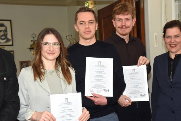 2 Prize Luisa Griesbaum Journalism student for Der Perfekte Wurf macht Sicher