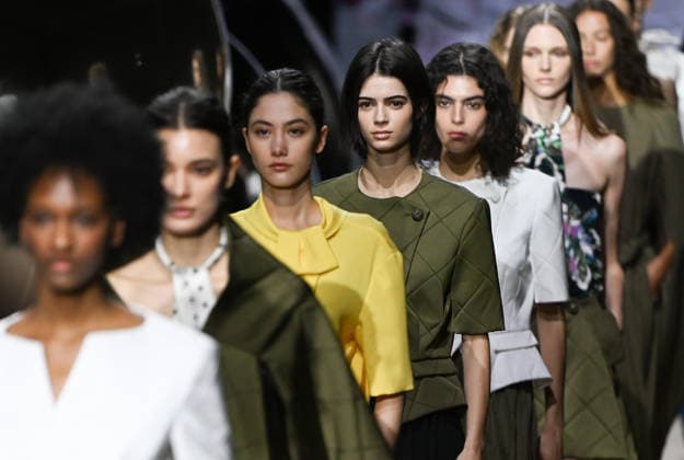 (260320) -- MADRID, March 20, 2026 -- Models present creations of Coosy x Miguel Palacio during the Mercedes-Benz Fashion Week in Madrid, Spain, on March 20, 2026. ) SPAIN-MADRID-MERCEDES-BENZ FASHION WEEK ChengxMin 
