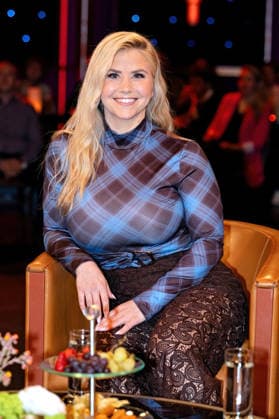 MDR Riverboat singer Beatrice Egli on the occasion of the recording of the MDR talk show Riverboat on 20 03 2026 at Mediacity Leipzig 20260320ADO0008
