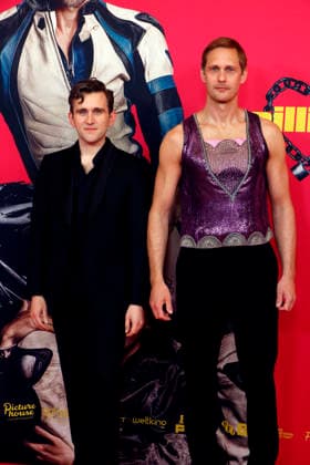 Harry Melling and Alexander Skarsgard at the German premiere of PILLION at Kino International in Berlin on 20 3 2026