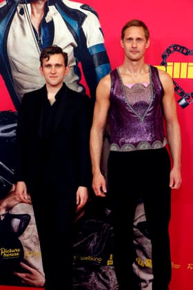 Harry Melling and Alexander Skarsgard at the German premiere of PILLION at Kino International in Berlin on 20 3 2026
