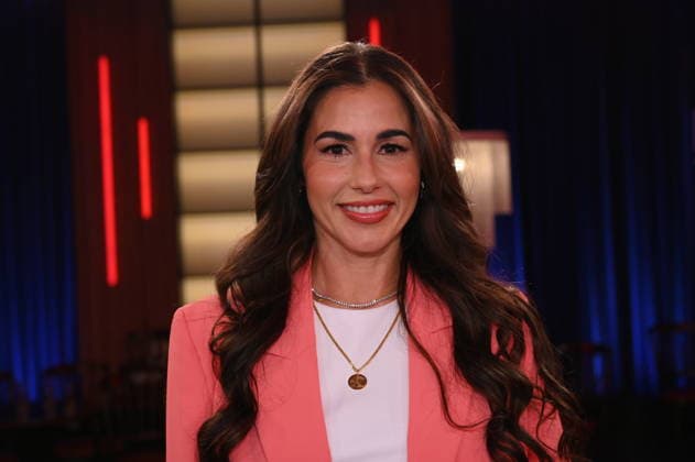 Singer Sarah Engels as a guest on the WDR talk show Kölner Treff