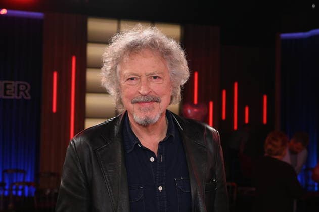 Musician Wolfgang Niedecken as a guest on the WDR talk show Kölner Treff