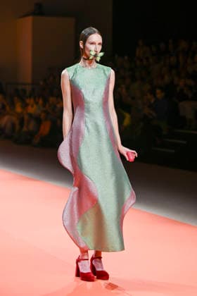 Agatha Ruiz de la Prada - Mercedes-Benz Fashion Week Madrid - 20 Mar 2026 A model walks the runway wearing a design by Agatha Ruiz de la Prada during the Mercedes-Benz Fashion Week de Madrid in IFEMA. Madrid Spain Copyright: xAtilanoxGarciax xSOPAxImagesx photos09603