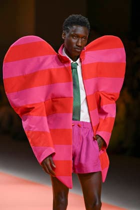 Agatha Ruiz de la Prada - Mercedes-Benz Fashion Week Madrid - 20 Mar 2026 A model walks the runway wearing a design by Agatha Ruiz de la Prada during the Mercedes-Benz Fashion Week de Madrid in IFEMA. Madrid Spain Copyright: xAtilanoxGarciax xSOPAxImagesx photos09606