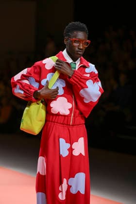 Agatha Ruiz de la Prada - Mercedes-Benz Fashion Week Madrid - 20 Mar 2026 A model walks the runway wearing a design by Agatha Ruiz de la Prada during the Mercedes-Benz Fashion Week de Madrid in IFEMA. Madrid Spain Copyright: xAtilanoxGarciax xSOPAxImagesx photos09561