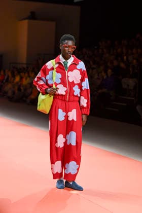 Agatha Ruiz de la Prada - Mercedes-Benz Fashion Week Madrid - 20 Mar 2026 A model walks the runway wearing a design by Agatha Ruiz de la Prada during the Mercedes-Benz Fashion Week de Madrid in IFEMA. Madrid Spain Copyright: xAtilanoxGarciax xSOPAxImagesx photos09562