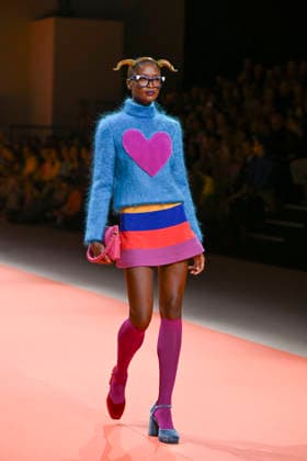 Agatha Ruiz de la Prada - Mercedes-Benz Fashion Week Madrid - 20 Mar 2026 A model walks the runway wearing a design by Agatha Ruiz de la Prada during the Mercedes-Benz Fashion Week de Madrid in IFEMA. Madrid Spain Copyright: xAtilanoxGarciax xSOPAxImagesx photos09573