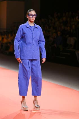 Agatha Ruiz de la Prada - Mercedes-Benz Fashion Week Madrid - 20 Mar 2026 A model walks the runway wearing a design by Agatha Ruiz de la Prada during the Mercedes-Benz Fashion Week de Madrid in IFEMA. Madrid Spain Copyright: xAtilanoxGarciax xSOPAxImagesx photos09542