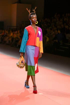 Agatha Ruiz de la Prada - Mercedes-Benz Fashion Week Madrid - 20 Mar 2026 A model walks the runway wearing a design by Agatha Ruiz de la Prada during the Mercedes-Benz Fashion Week de Madrid in IFEMA. Madrid Spain Copyright: xAtilanoxGarciax xSOPAxImagesx photos09556