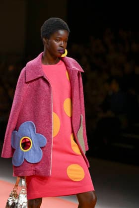 Agatha Ruiz de la Prada - Mercedes-Benz Fashion Week Madrid - 20 Mar 2026 A model walks the runway wearing a design by Agatha Ruiz de la Prada during the Mercedes-Benz Fashion Week de Madrid in IFEMA. Madrid Spain Copyright: xAtilanoxGarciax xSOPAxImagesx photos09550