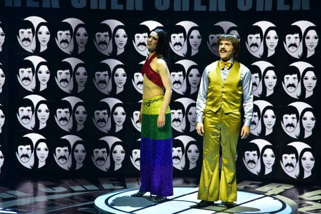 Cher musIcal Berlin Premiere Show excerpts from the new Mucical by and about US pop star Cher in real life with singer and husband Sonny Bono at BlueMax Theatere Berlin on 20 03 2026 Photopress Mueller