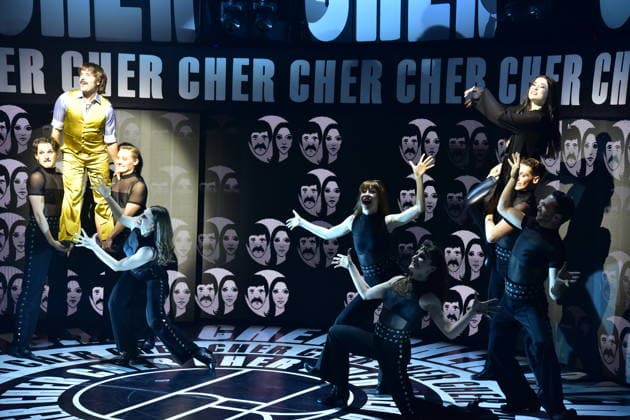 Cher musIcal Berlin Premiere Show excerpts from the new Mucical by and about US pop star Cher in real life with singer and husband Sonny Bono at BlueMax Theatere Berlin on 20 03 2026 Photopress Mueller