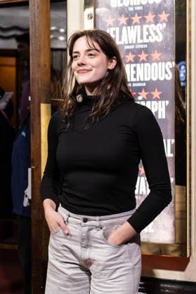 London, arrivals at the Hadestown Gala at the Lyric Theatre. Pictured: Meg Bellamy  Copyright: xcristinaxmasseix xipa-agency.netx xx IPA_Agency_IPA73210823