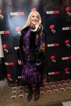 London, arrivals at the Hadestown Gala at the Lyric Theatre. Pictured: Vanessa Feltz  Copyright: xcristinaxmasseix xipa-agency.netx xx IPA_Agency_IPA73210838