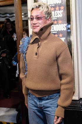 London, arrivals at the Hadestown Gala at the Lyric Theatre. Pictured: Carlos Gu  Copyright: xcristinaxmasseix xipa-agency.netx xx IPA_Agency_IPA73210915