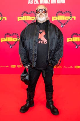 abb Sven Marquardt as guest at the movie premiere of Pillion, at Kino International on 20 03 2026 in Berlin Berlin Germany