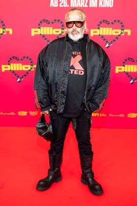 abb Sven Marquardt as guest at the movie premiere of Pillion, at Kino International on 20 03 2026 in Berlin Berlin Germany