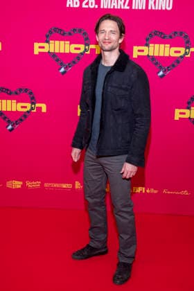 abb August Wittgenstein actor as guest at the movie premiere of Pillion, at Kino International on 20 03 2026 in Berlin Berlin Germany