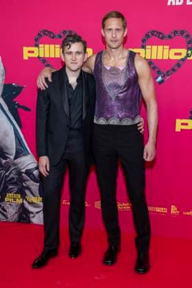 abb Harry Melling, Alexander Skarsgard as guest at the movie premiere of Pillion, at Kino International on 20 03 2026 in Berlin Berlin Germany
