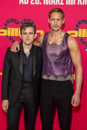 abb Harry Melling, Alexander Skarsgard as guest at the movie premiere of Pillion, at Kino International on 20 03 2026 in Berlin Berlin Germany