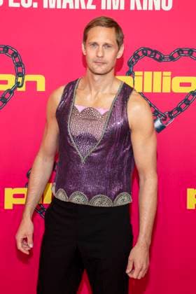 abb Alexander Skarsgard as guest at the movie premiere of Pillion, at Kino International on 20 03 2026 in Berlin Berlin Germany