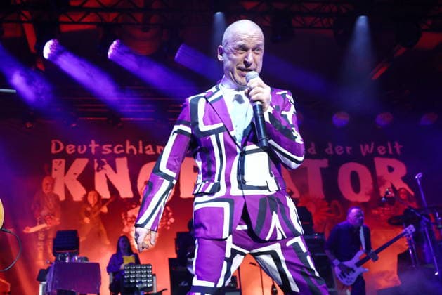 20 03 2026 , Knorkator, singer Gero Ivers, in concert live at Columbiahalle, Berlin, Music, Berlin