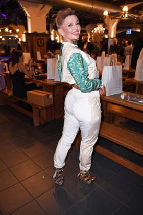 Edith Stehfest at the ERIC SINDERMANN IKONE FASHION SHOW at the Hofbräu Wirtshaus in Berlin on 20 03 2026