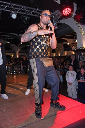 Eric Sindermann at the ERIC SINDERMANN IKONE FASHION SHOW at the Hofbräu Wirtshaus in Berlin on 20 03 2026